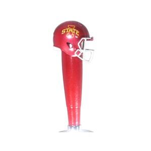 NCAA Iowa State Cyclones Tap Handle NCAA Football Beer Keg Red Wood Kegerator